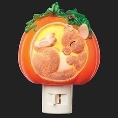 4" Mouse Pumpkin Nightlight