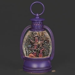 5" Haunted House Lantern Water Globe