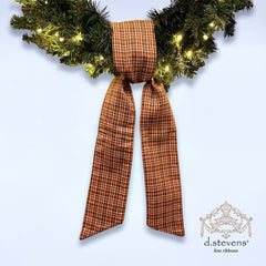 56" Poplin Wallace Autumn Plaid Sash