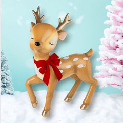 36" Vintage Prancing Deer
