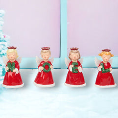 Angel Choir Candle Holders (Set of 4)