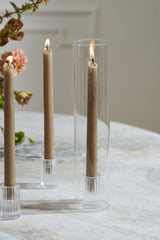2.25" Fluted Glass Candleholder