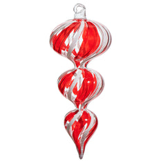 6.5" Peppermint Finial