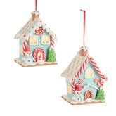 4.75" Lighted Mini Gingerbread House Ornament (Sold Separately)