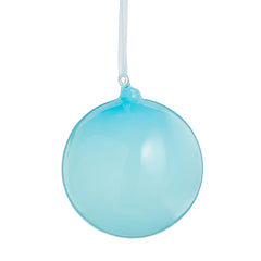 4" Shiny Turquoise Ball