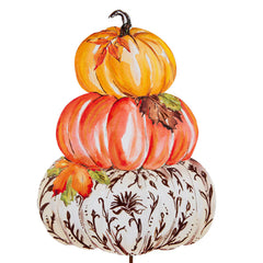24" Beck's Fall Pumpkin Stack
