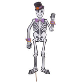 34" Bright Tuxedo Skeleton