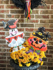 18" Pumpkin Witch