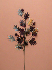 32" Jeweled Acorn Spray