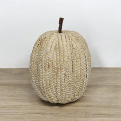 19.5" Basket Weave Pumpkin (Sold Separately)