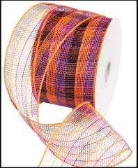 4" Small Plaid Mesh