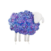 23" Purple Hydrangea Lamb