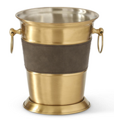 10" Gold Metal Wine Chiller