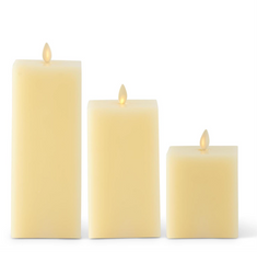 6.5" LUMINARA® Square Candle (Battery Operated)