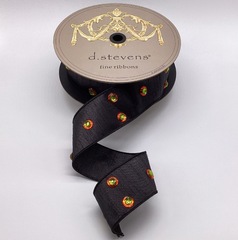 2.5" Metallic Dupioni Jewel Center Trim Ribbon (Sold Separately)