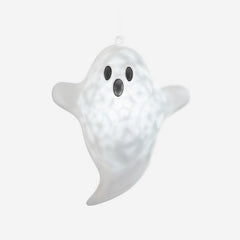 14" Hanging Flocked Ghost