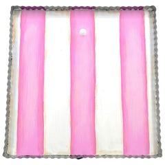 12" Pink & White Display Board