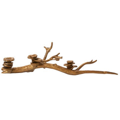 30.5" Oyster Mushroom Candleholder