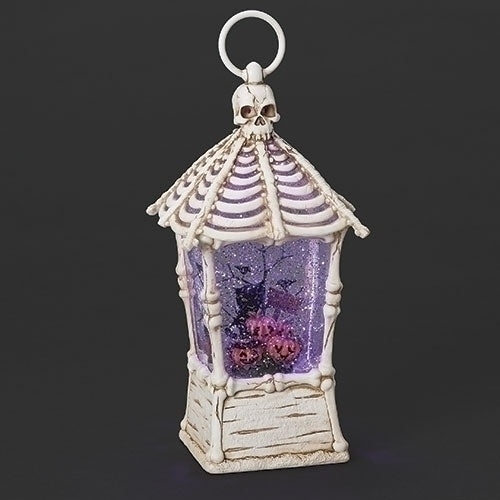 12" Skeleton Water Globe