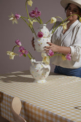 18" Ditsy Tulipiere Vase