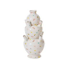 18" Ditsy Tulipiere Vase