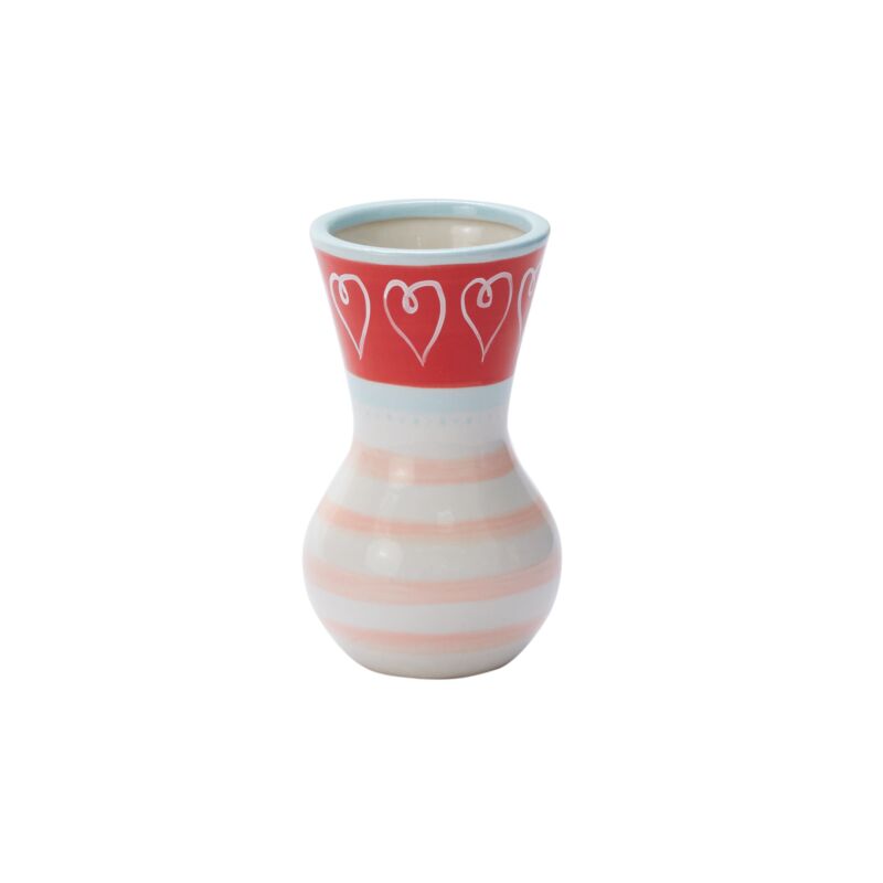 6.25" Cutesy Heart Vase