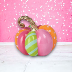 10" Multi-Stripe Pumpkin