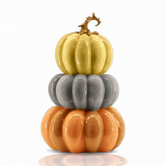 58" Vintage Stacked Pumpkins (Not Eligible for Shipping)