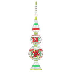 13" Holiday Splendor Finial with Reflectors