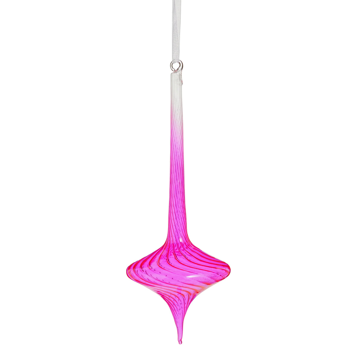 10" Neon Swirl Finial (Sold Separately)