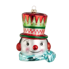 5.5" Merry Snowman Ornament