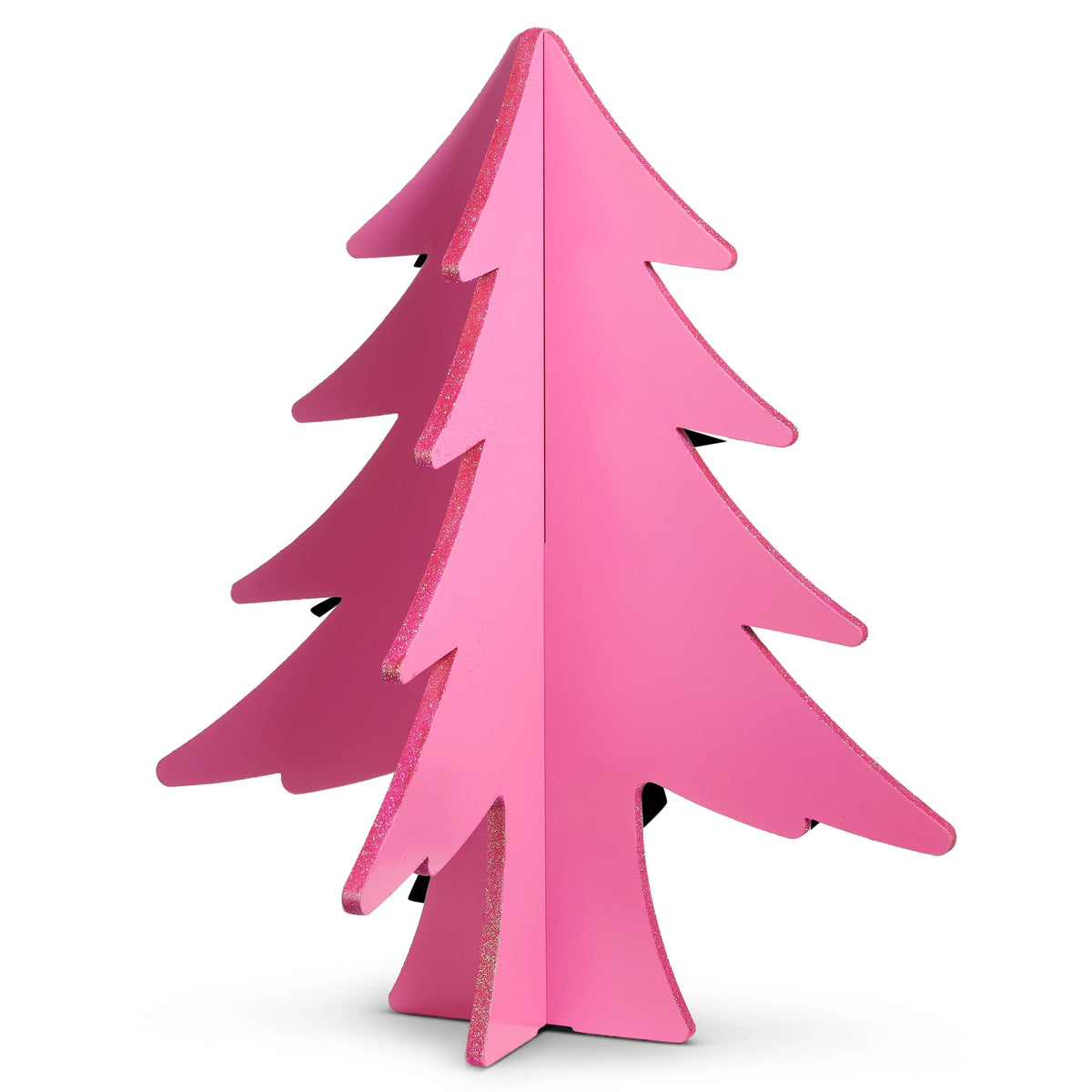 24" Pink Glitter Tree