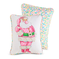 16" Bubbegum Blowin' Santa Pillow