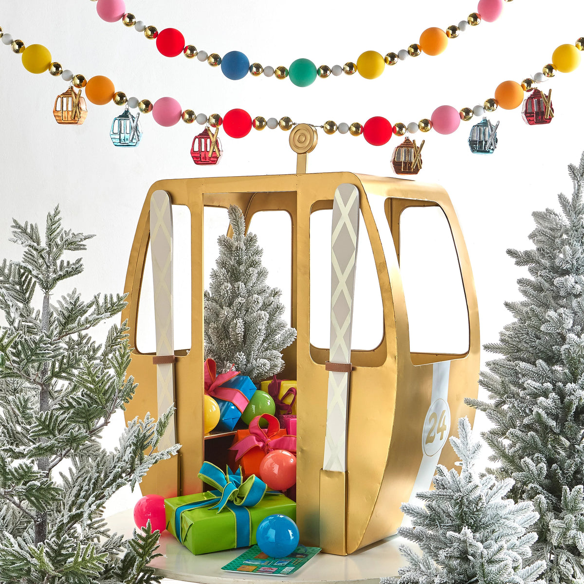 41.5" Gold Ski Lift (Not Eligible for Shipping)