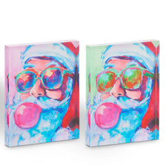 6" Color Pop Santa Ornament (Sold Separately)
