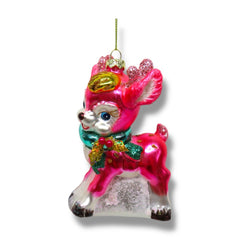 5" Retro Pink Deer