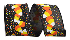 2.5" Candy Corn Ribbon