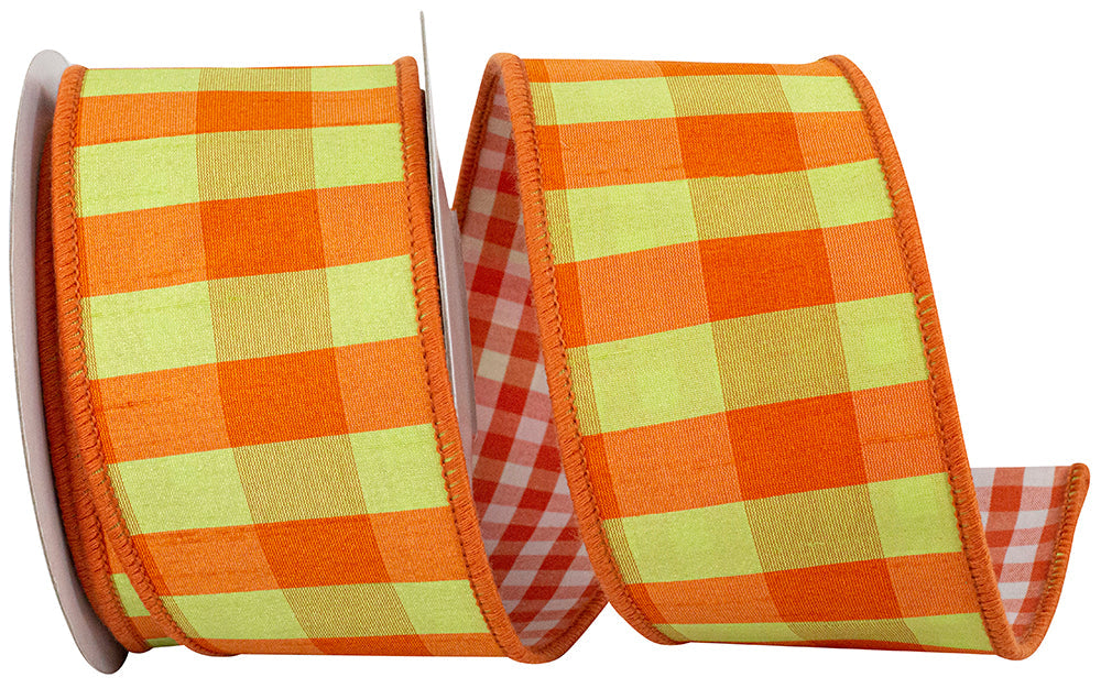 2.5" Tierra Check Ribbon