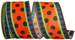 2.5" Festive Dot Ribbon