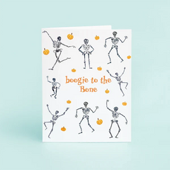"Boogie to the Bone" Card