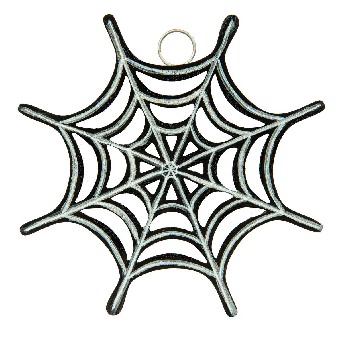 8" Spider Web Charm