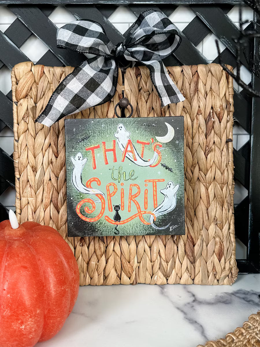 7" "That's the Spirit" Charm
