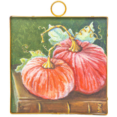 7" Velvet Pumpkin Charm