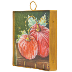 7" Velvet Pumpkin Charm