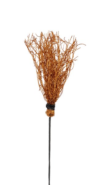 15" Glitter Vine Witch's Broom (Sold Separately)