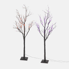 72" Curly Halloween Tree (Sold Separately)