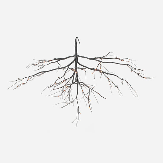 55" Twinkling Hanging Tree Branch