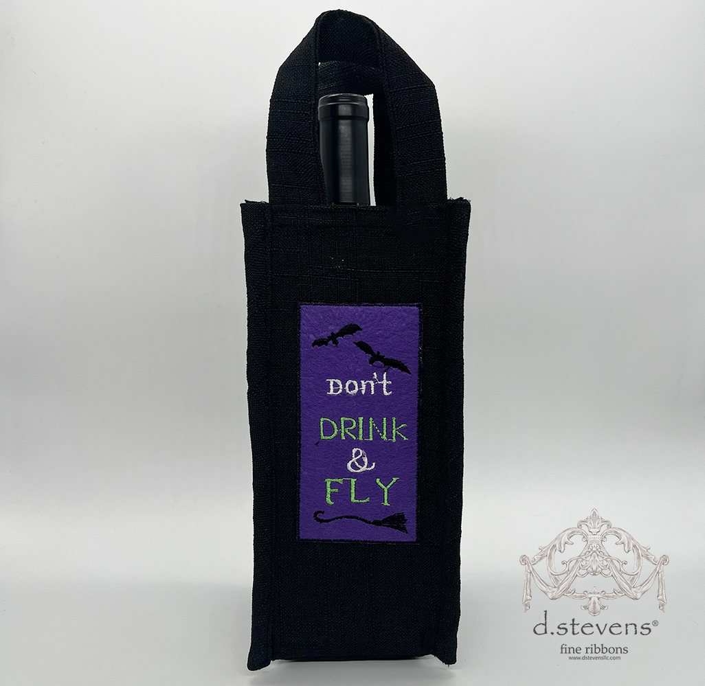 10" "Don't Drink & Fly" Beverage Bag