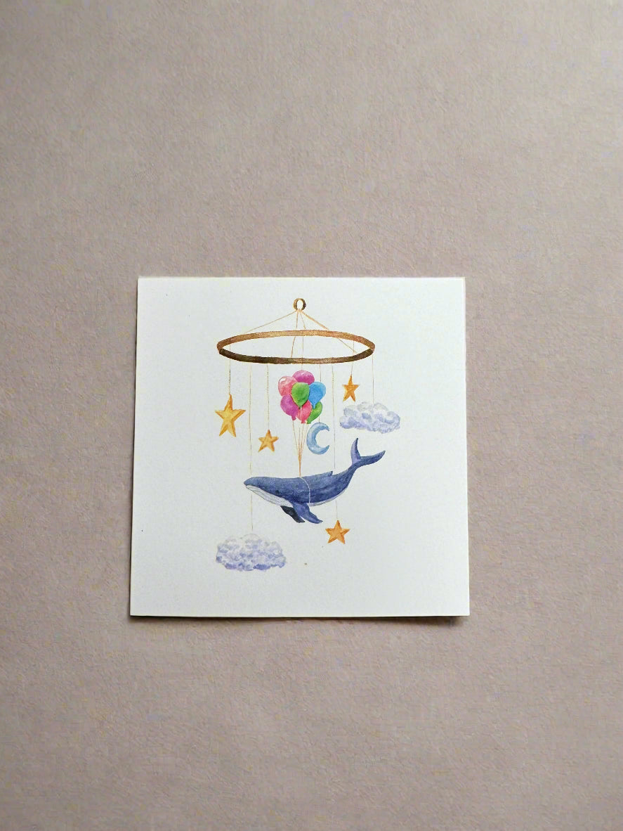 Baby Mobile Enclosure Card