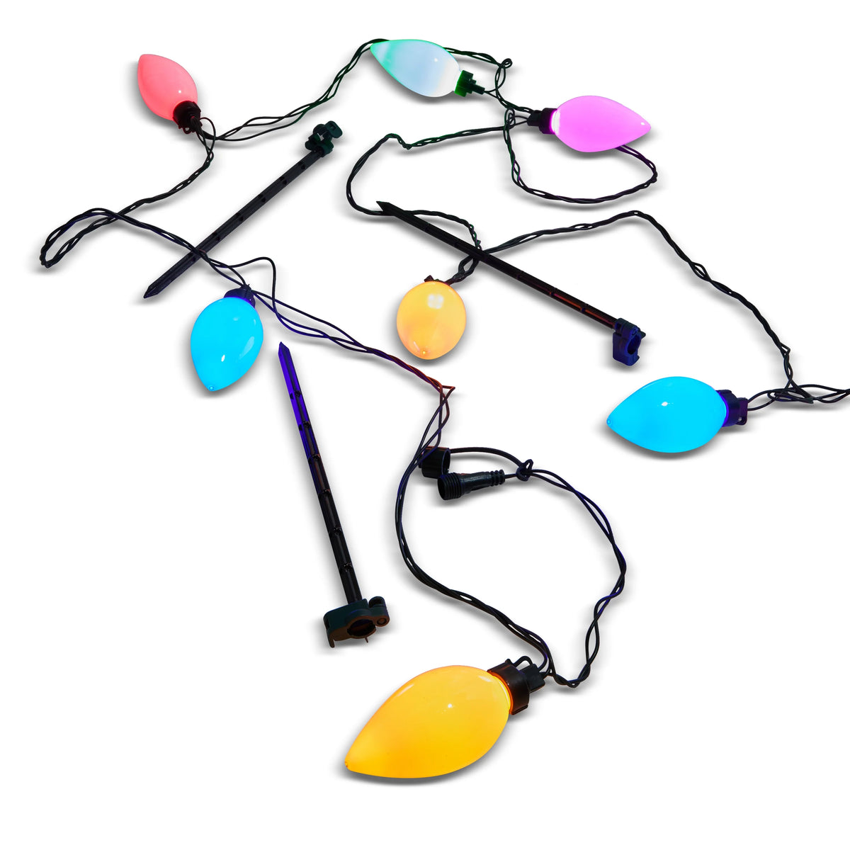 15' Matte Jumbo Vintage String Lights